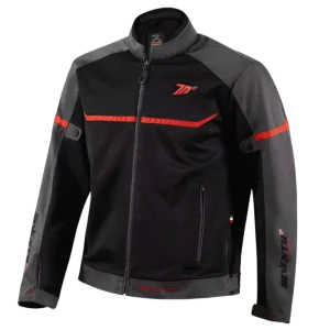Chaqueta para Moto Seventy SD-JR301 Mojave Urban Hombre Negro/Rojo