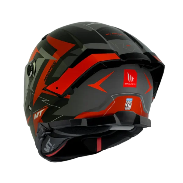 Casco MT Helmets Thunder 4 SV Mountain C5 Rojo Mate + Pinlock - Imagen 3