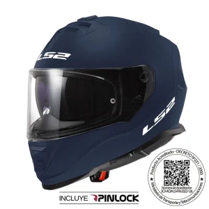 Casco LS2 FF800 Storm II Azul Mate + Pinlock