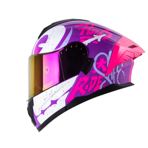 Casco Abatible de Moto HRO 3480Dv Letter Face MR FC
