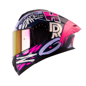 Casco Abatible de Moto HRO 3480Dv Tags MR Az