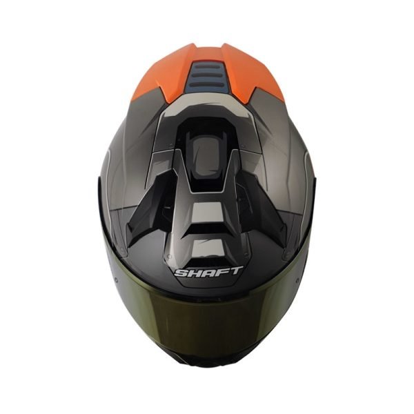 Casco Shaft SH-560 Evo Chief Azul Cromado + Mica de regalo - Imagen 2