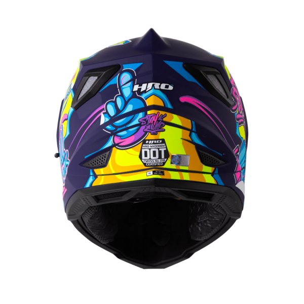 Casco Moto HRO MX-330DV Stay Wild - Imagen 3