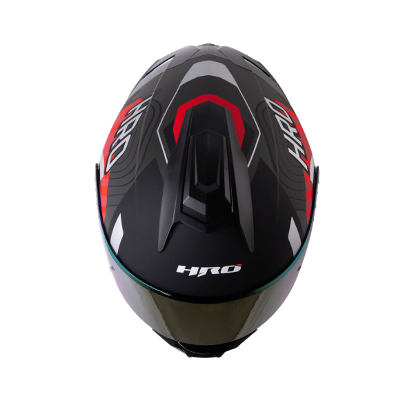 Casco Abatible de Moto HRO 3480Dv Terral Ng Rj - Imagen 4