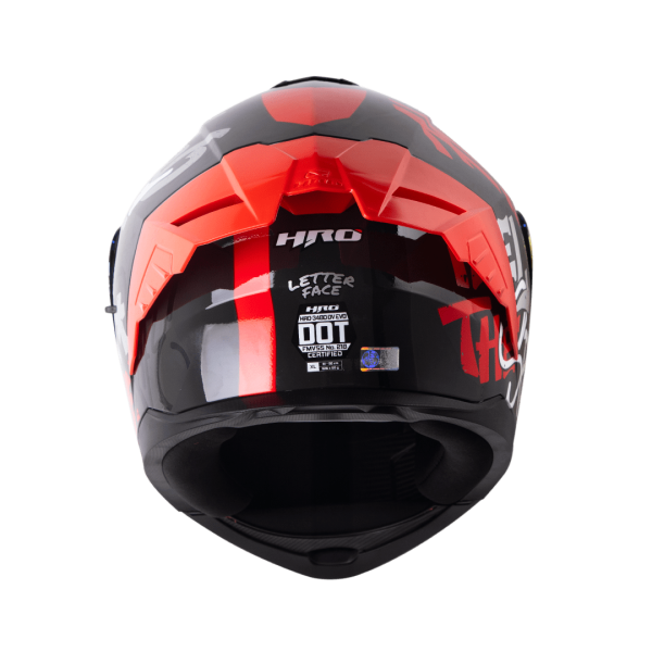 Casco Abatible de Moto HRO 3480Dv Letter Face Gr Os - Imagen 3
