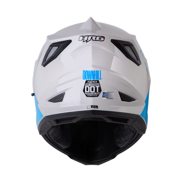 Casco Moto HRO MX-330DV Downhill Azul - Imagen 3