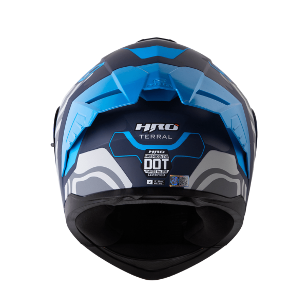 Casco Abatible de Moto HRO 3480Dv Az Os - Imagen 3