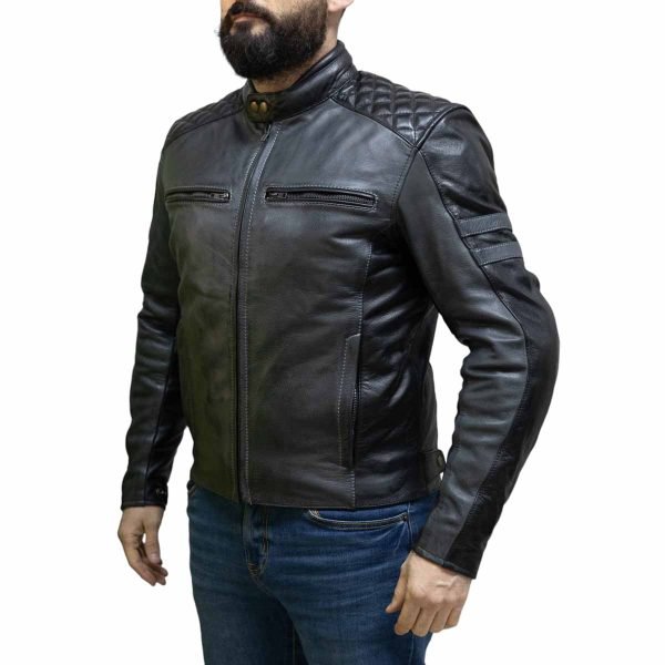 Chaqueta Para Moto Armad Gear Tauras Cuero - Imagen 2