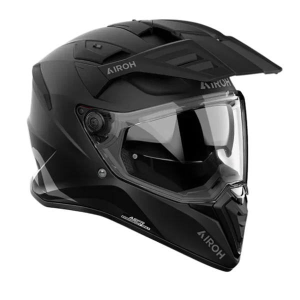 Casco Para Moto Airoh Bandit Negro Mate - Imagen 2