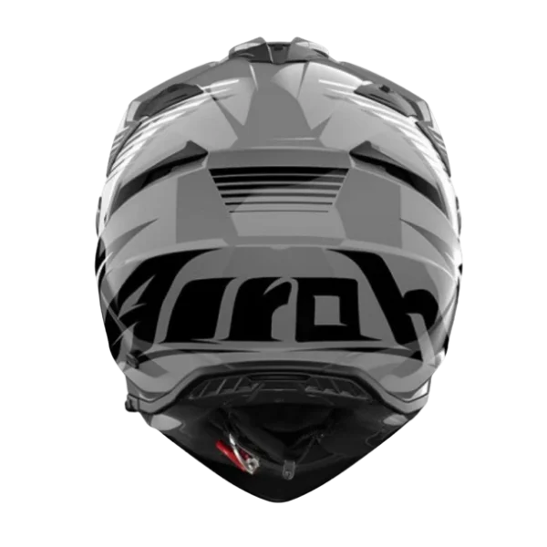 Casco Para Moto Airoh Bandit Spicy Gris Brillo - Imagen 3