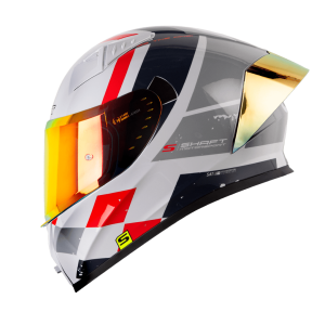 Casco de moto Shaft 526SP Bandox gris