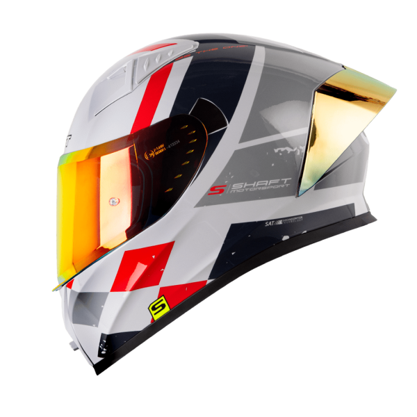 Casco de moto Shaft 526SP Bandox gris