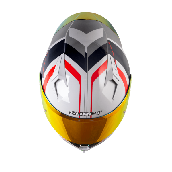 Casco de moto Shaft 526SP Bandox gris - Imagen 4