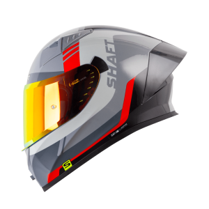 Casco de moto Shaft 526SP Triumph gris