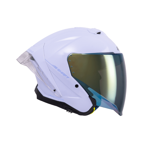 Casco Moto Shaft 246Sp Solid Lila Claro - Imagen 2