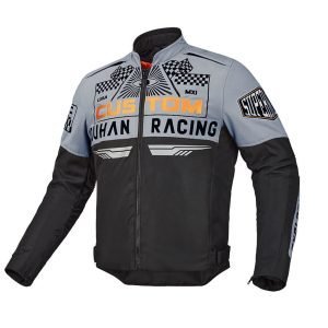 Chaqueta moto Duhan D-24657 Gris Custom