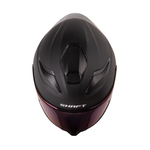 Casco moto Shaft 584sp Solid Negro - Imagen 3