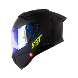 Casco moto Shaft Pro 606SP Solid Ng Amarillo integral con sun visor