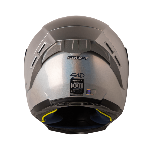 Casco Moto Shaft 562R Solid Camaleon Gris - Imagen 4