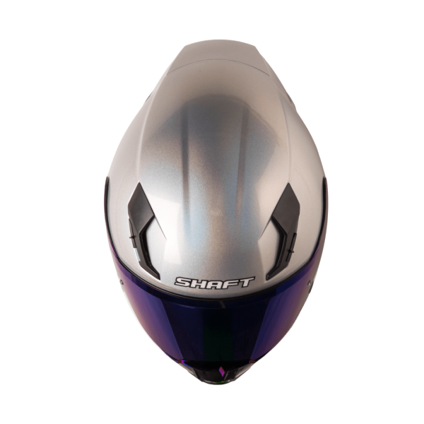 Casco Moto Shaft 562R Solid Camaleon Gris - Imagen 2