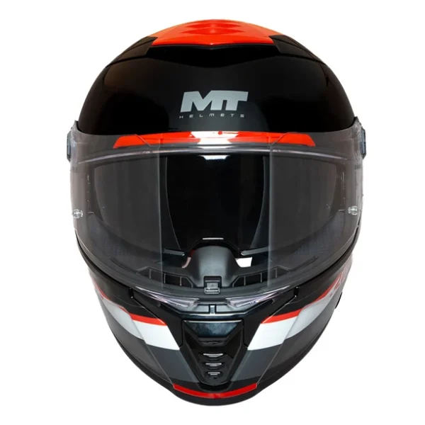 Casco MT Helmets Thunder 4 SV R25 B5 Red Brillo + Pinlock - Imagen 3