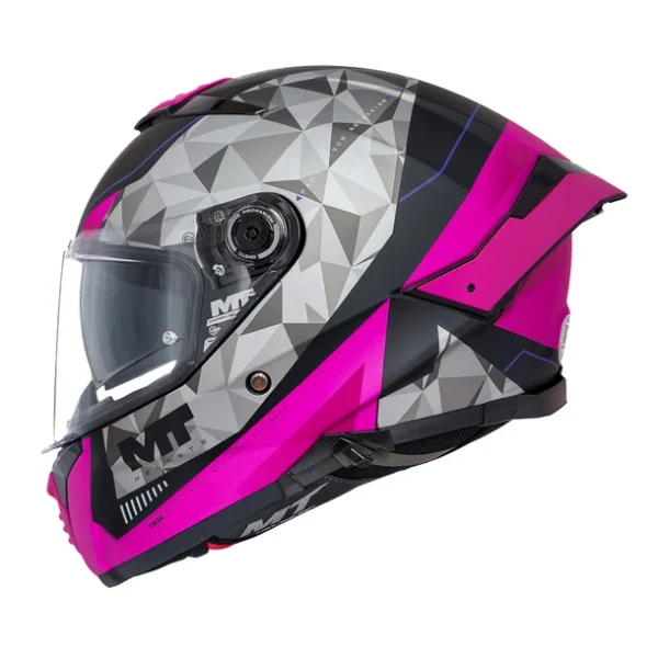 Casco MT Helmets Thunder 4 SV Z7 A8 Pink + Pinlock - Imagen 2