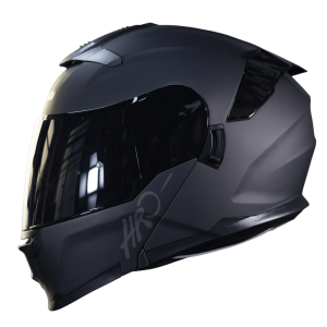 Casco Abatible Moto HRO 3440Dv Solid Negro Smoke
