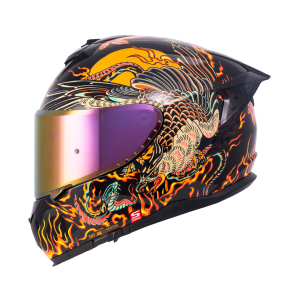 Casco de moto Shaft SH Pro 610dv Resurgimiento edición limitada integral