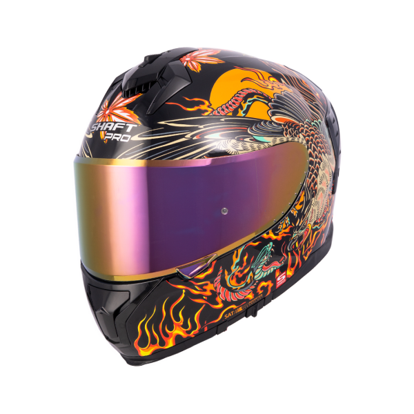 Casco de moto Shaft SH Pro 610dv Resurgimiento edición limitada integral - Imagen 2