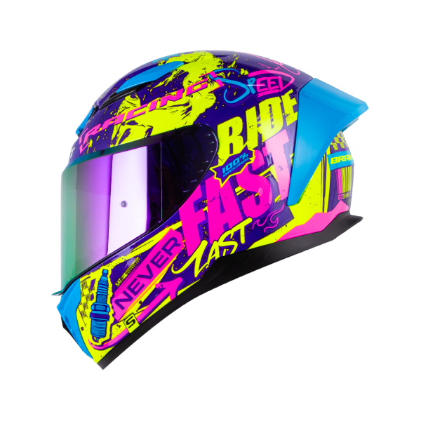 Casco de moto Shaft 547SP Brancer mr fc integral