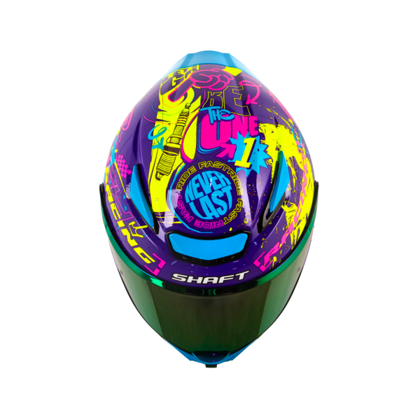 Casco de moto Shaft 547SP Brancer mr fc integral - Imagen 2