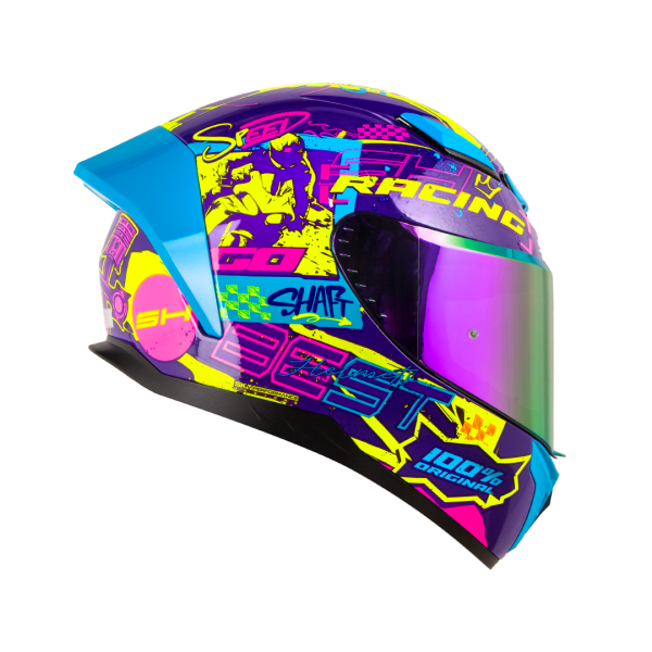Casco de moto Shaft 547SP Brancer mr fc integral - Imagen 3