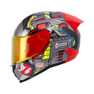 Casco Shaft SH-560 evo Proton Pack edicion limitada Cazafantasmas + mica de regalo