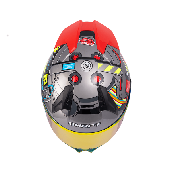 Casco Shaft SH-560 evo Proton Pack edicion limitada Cazafantasmas + mica de regalo - Imagen 5