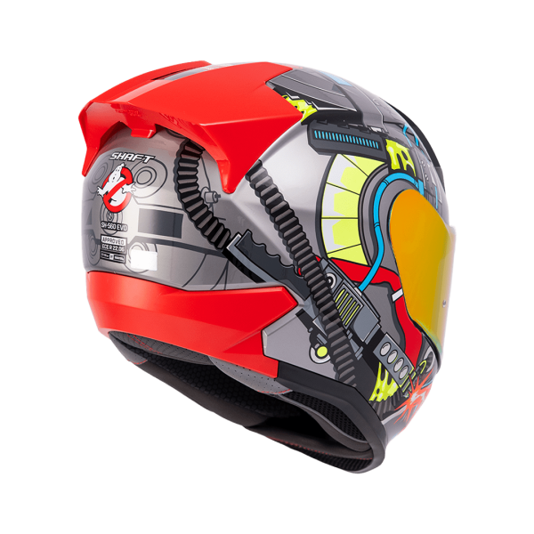 Casco Shaft SH-560 evo Proton Pack edicion limitada Cazafantasmas + mica de regalo - Imagen 4
