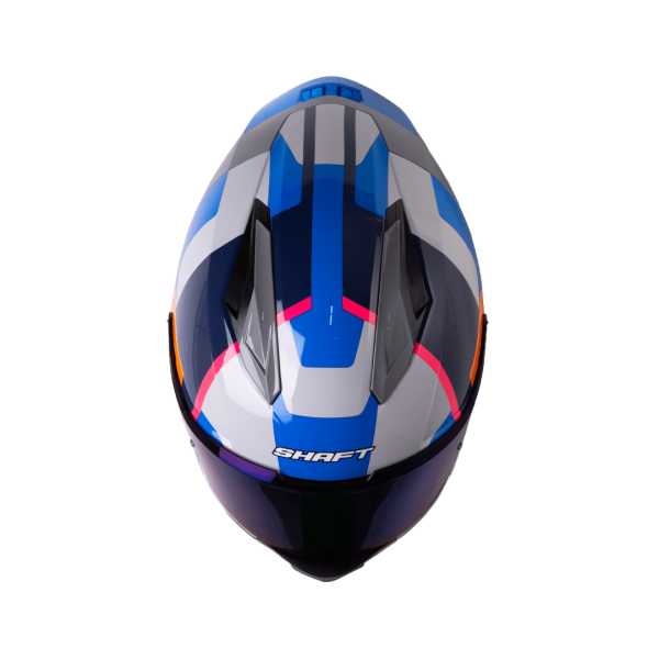 Casco de moto Shaft 596SP Fick gris claro nj integral - Imagen 2