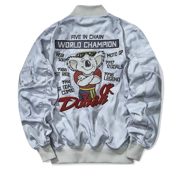 Chaqueta moto Duhan D-2172 gr - Imagen 2