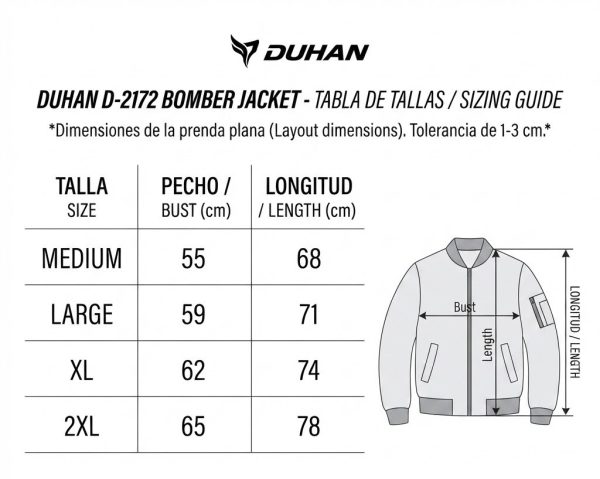 Chaqueta moto Duhan D-2172 gr - Imagen 9