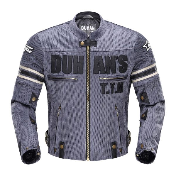 Chaqueta Moto Duhan D-103 Gris Verano