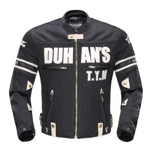 Chaqueta Moto Duhan D-103 Negra Verano