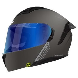 Casco abatible moto Shaft 3820sp Solid Gris