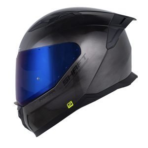 Casco moto Shaft 549sp Solid Gris Metal Brillo